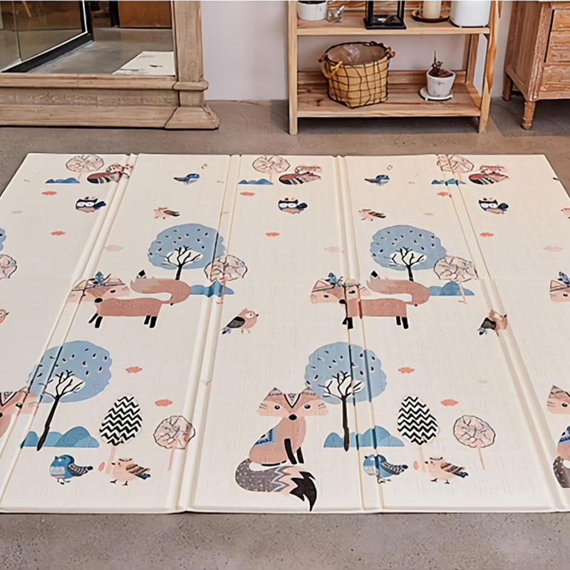 Tapete de engatinhar para bebê engrossado para casa de bebê tapete de engatinhar dobrável Tapete de engatinhar para bebê engrossado para casa de bebê tapete de engatinhar dobrável