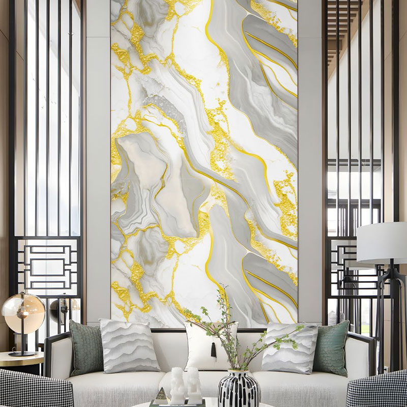 Vinis decorativos de mármore dourado Vinis decorativos de mármore dourado
